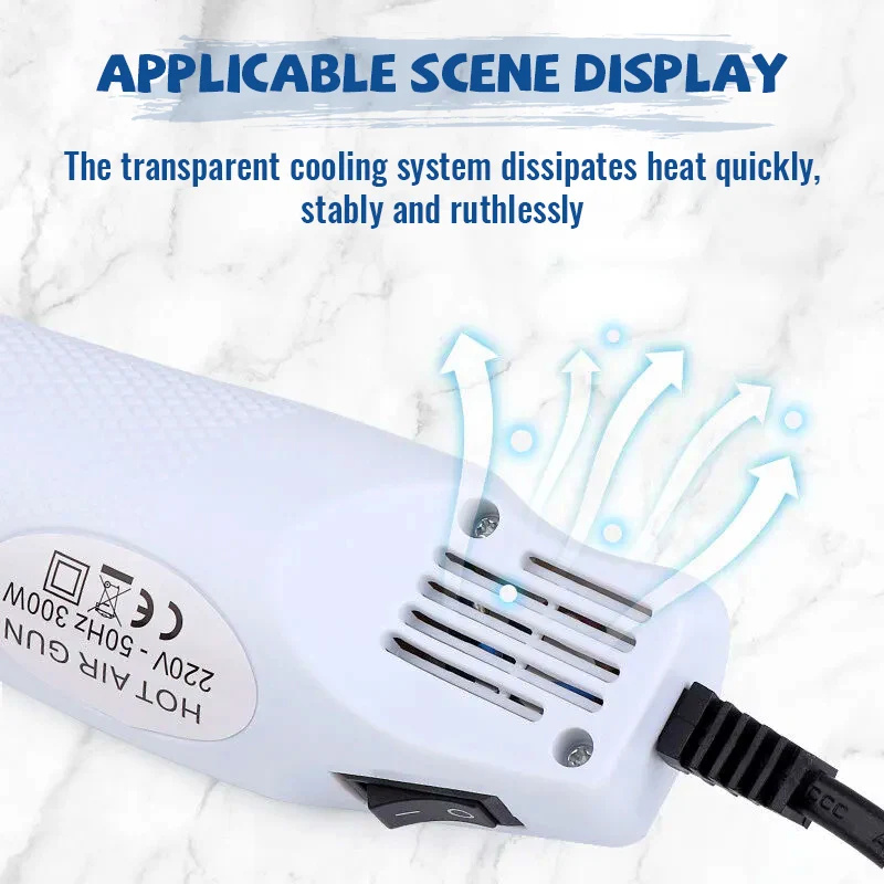 ปืนลมร้อน 220V ปืนเป่าลมร้อนสำ - Heat Gun Small บทวิจารณ์และราคา