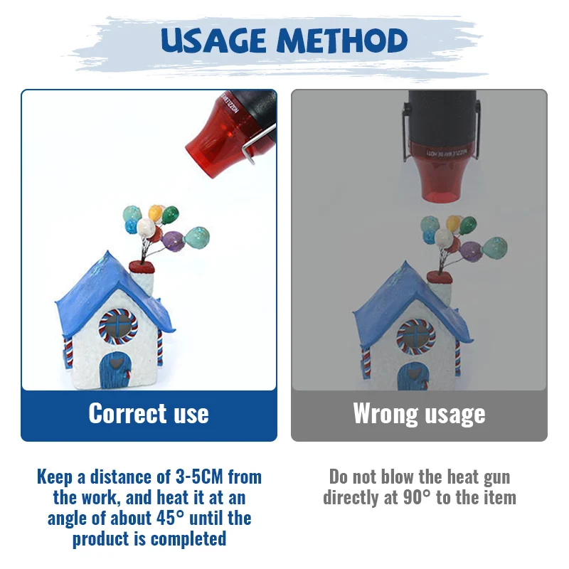 ปืนลมร้อน 220V ปืนเป่าลมร้อนสำ - Heat Gun Small บทวิจารณ์และราคา