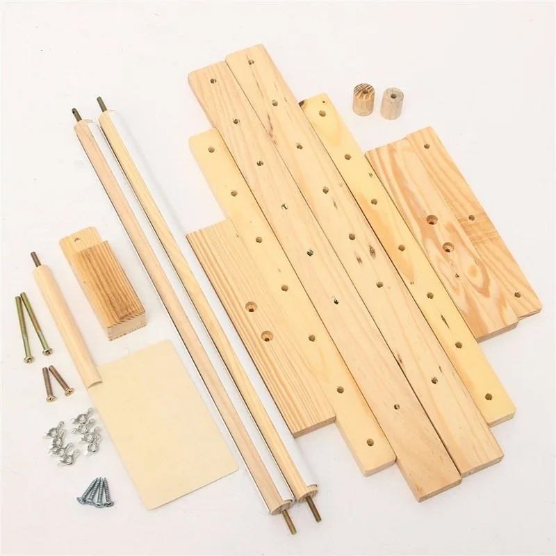 1 ชิ้น ขาตั้งพื้นโครงไม้สนปรับ - Wood Ring Blank บทวิจารณ์และราคา