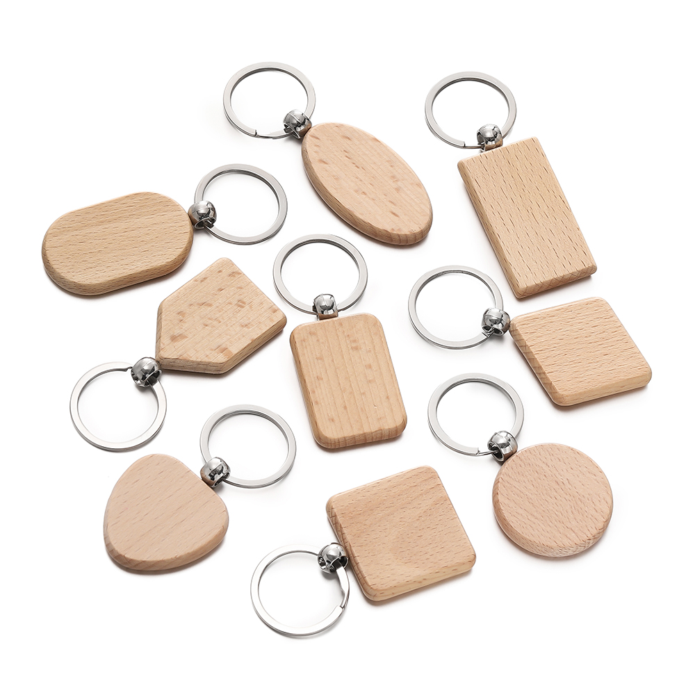 5 ชิ้น/ล็อตเปล่าเรขาคณิตไม้พวง - Wood Ring Blank บทวิจารณ์และราคา