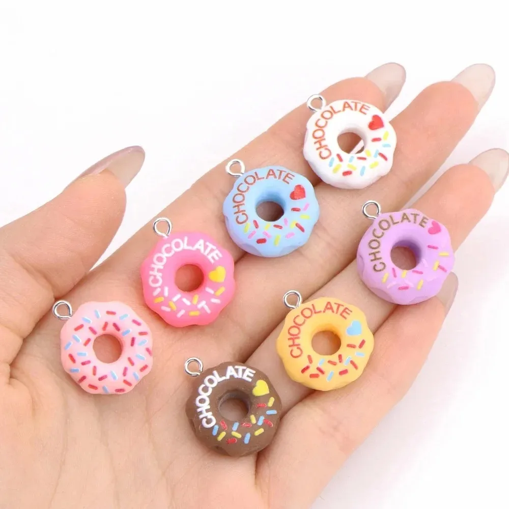 ชุด 10 ชิ้น จี้เรซิ่นรูปขนมปัง - Resin Crafts Diy บทวิจารณ์และราคา