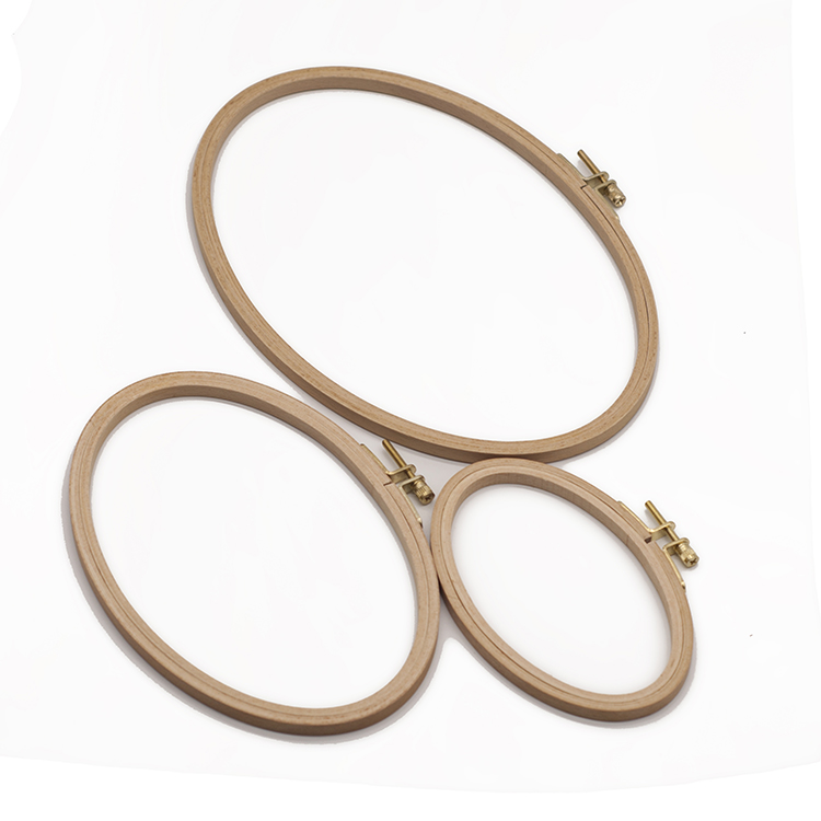 ไม้เย็บปักถักร้อย Hoops ชุดกรอ - Wood Ring Blank บทวิจารณ์และราคา