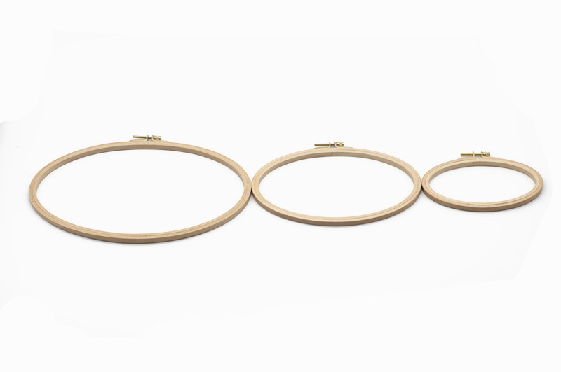 ไม้เย็บปักถักร้อย Hoops ชุดกรอ - Wood Ring Blank บทวิจารณ์และราคา