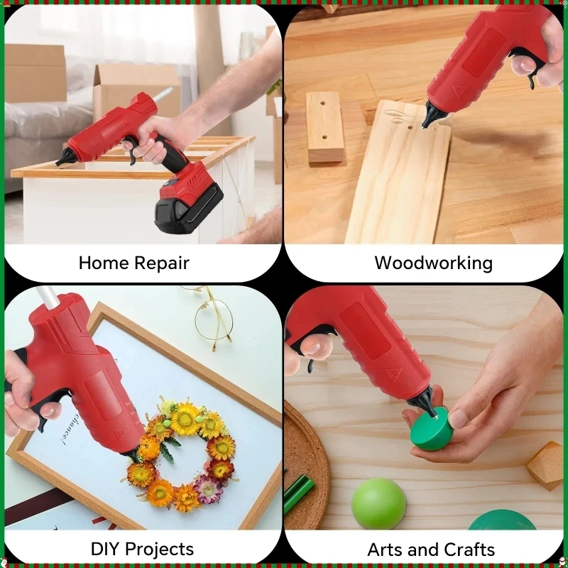 ปืนกาวร้อนไฟฟ้าไร้สาย VESMATIT - Heat Gun Small บทวิจารณ์และราคา