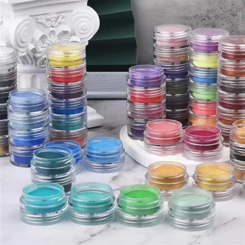 6 ชิ้น ผงมิคาแร่เรซินอีพ็อกซี่ - Resin Glitter Pack บทวิจารณ์และราคา